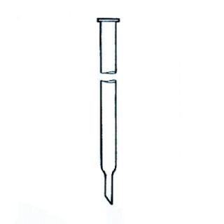 COLUNA CROMATOGRÁFICA SEM TORNEIRA 35X350MM