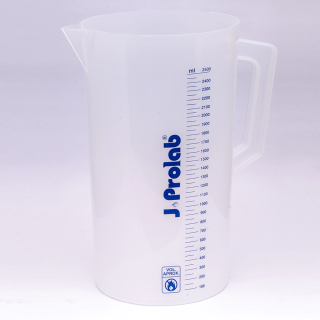 Jarra PP Graduado Silk-Screen Capacidade 2500mL - J.Prolab