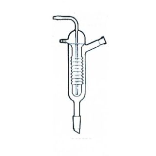 CONDENSADOR DE FREIDRICHS COM 1 JUNTA MACHO 24/40 350MM