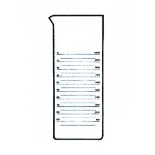 COPO SHOPP RIGHER GRADUADO A ÁCIDO BAIXO RELEVO ESCALA DUPLA 1000ML