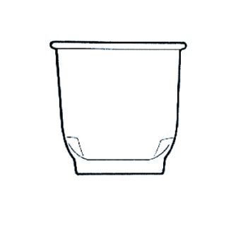 DESSECADOR DE VIDRO (SÓ O FUNDO) Ø 160MM