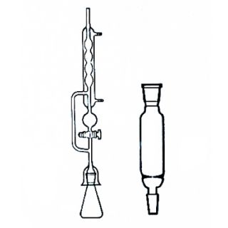 EXTRATOR TYLSSELMANN COMPLETO (CONDENSADOR, ERLENMEYER E INTERMEDIARIO)