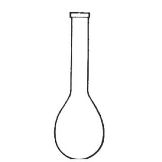 FRASCO KJELDAHL GARGALO LONGO COM BORDA 100ML