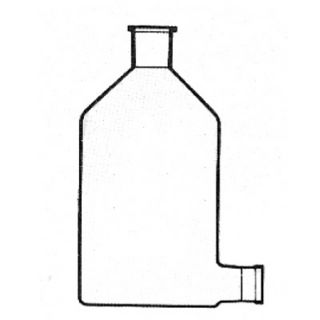 FRASCO MARIOTTE COM JUNTA 24/40 CAPACIDADE 500ML