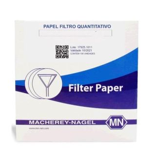 Papel Filtro Quantitativo Endurecido Mn1640w ø 12,5cm 100un - M.nagel