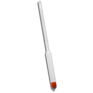 DENSÍMETRO MOSTÍMETRO DE BABO 8/32:0,5 COM TERMÔMETRO 0+50:1C HG