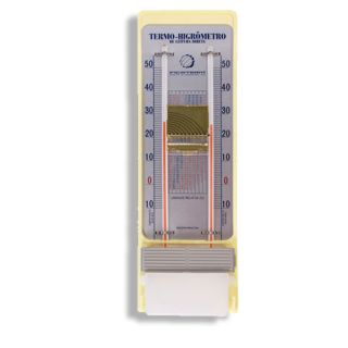 TERMO-HIGRÔMETRO BULBO SECO E ÚMIDO -10+50:1ºC LÍQUIDO LEITURA DIRETA