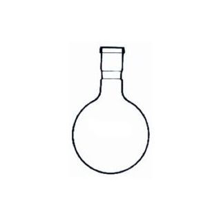 BALÃO FUNDO REDONDO GARGALO CURTO COM JUNTA ESMERILHADA 24/40 12000ML