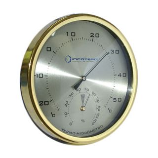 TERMO-HIGRÔMETRO BIMETÁLICO -10+50:1C 0-100:1%UR