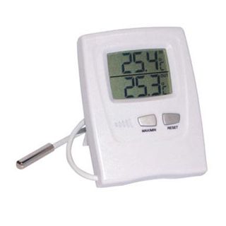 TERMÔMETRO MÁXIMA E MÍNIMA DIGITAL INTERNA -20+70:0,1ºC EXTERNA -50+70:0,1ºC