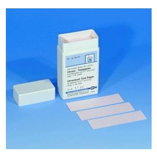 TESTE RÁPIDO - INDICADOR DE CROMO 2mg/L Cr3+, 5mg/L CrO4 2-, 0,1% Cr QUALITATIVO