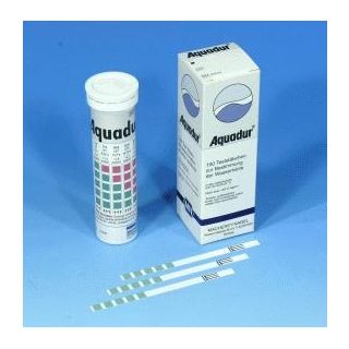 TESTE RÁPIDO - INDICADOR DE DUREZA DE ÁGUA <3,>5,>10>15>20>25ºd QUANTOFIX