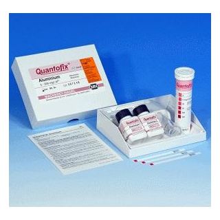 TESTE RÁPIDO - INDICADOR DE ALUMÍNIO 0-5-20-50-200-500mg/L Al3+ QUANTOFIX