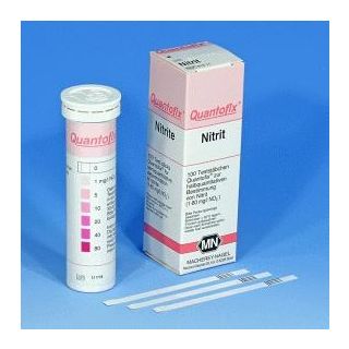 TESTE RÁPIDO - INDICADOR DE NITRITO 0-1-5-10-20-40-80mg/L NO2- QUANTOFIX