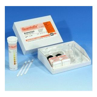 TESTE RÁPIDO - INDICADOR DE AMÔNIO 0-10-25-50-100-200-400mg/L NH4+ QUANTOFIX