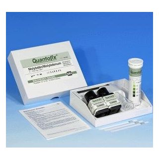 TESTE RÁPIDO - INDICADOR DE MOLIBDÊNIO 0-5-20-50-100-200mg/L QUANTOFIX