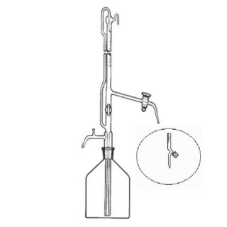 BURETA AUTOMÁTICA ÂMBAR 2 TORNEIRAS ROSCA-FLOW E FRASCO DE 2L 100ML