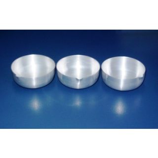 CAPSULA ALUMINIO PARA EVAPORACAO CAPACIDADE 35ML DIMENSOES 60X25MM