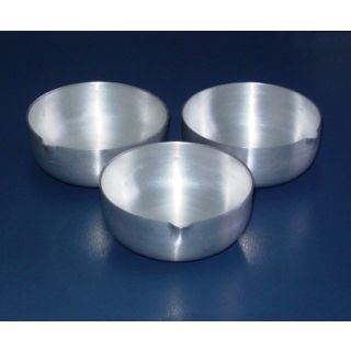 CAPSULA INOX PARA EVAPORACAO CAPACIDADE 50ML DIMENSOES 65X30MM