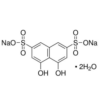Ácido Cromotrópico Sal Dissódico 2H2O 100G - Sigma Aldrich Fórmula Linear :(Ho)2C10H4(So3Na)2·2H2O Peso Molecular: 400,29