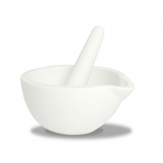 Almofariz com Pistilo de Porcelana Capacidade 180ml (Gral com Pistilo) - Chiarotti