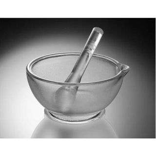 Almofariz com Pistilo em Vidro ø 150mm Capacidade 720ml (gral com Pistilo em Vidro)