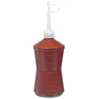 Almotolia PE Marrom Bico Reto Capacidade 250mL - J.Prolab