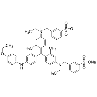 Azul De Coomassie Brilhante G-250 25g - Sigma Aldrich Formula C47H48N3O7S2Na CAS 6104-58-1