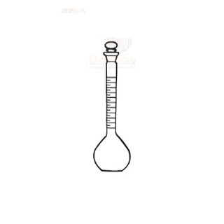 Balao De Cassia Grad.10mL 1/10 Capacidade 100mL