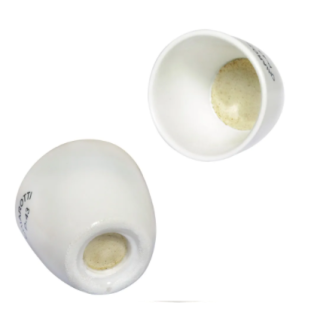 Cadinho de Fundo Poroso de Porcelana Capacidade 10ml - Chiarotti