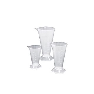 Copo Tipo Calice De Plastico Graduado Alto Relevo 200mL