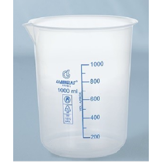 Bequer PP Graduado Silk-screen Capacidade 150ml