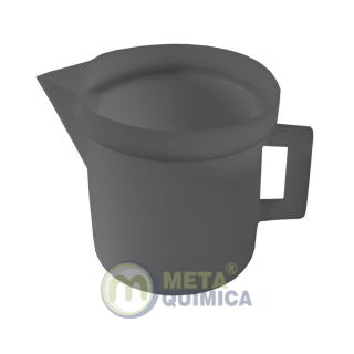 Jarra PE Graduado no Molde Cor Cinza Capacidade 7L (caneco PE Graduado)