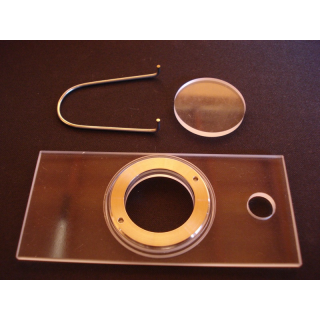 Camara Utermohl Base Acrilica E Anel Em Axo Inox 2ml (Camera Utermohl)