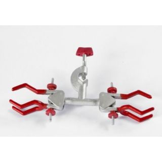Garra Para Condensador 3 Dentes Duplo Com Mufa Fixa Abertura 60mm (Pinça)