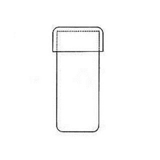 FRASCO BOREL COM TAMPA 40X100MM - LABORGLAS