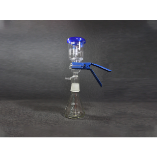 Conjunto Filtracao (Millipore) Completo 1000ml (Copo, Garra, Funil, Frasco Erlenmeyer)