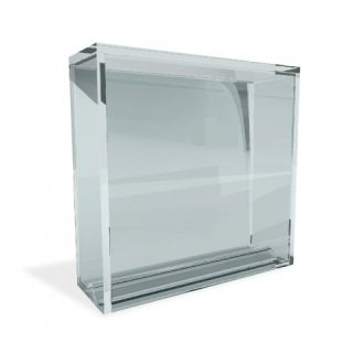 CUBA CROMATOGRÁFICA PARA PLACAS 25X25X8CM COM TAMPA