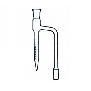 Dean Stark Graduado 2 Juntas 24/40 (Trap Destilacao) Div.1/10 5mL