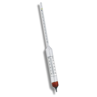Densimetro Oleos Minerais 0,650/0,700:0,0005 300mm com Termometro 0+50:1C HG (petroleo e Seus Derivados / Oleo Mineral)