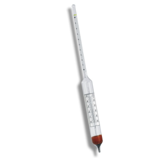 Densimetro Oleos Minerais 0,700/0,750:0,0005 300mm com Termometro 0+50:1C HG (petroleo e Seus Derivados / Oleo Mineral)
