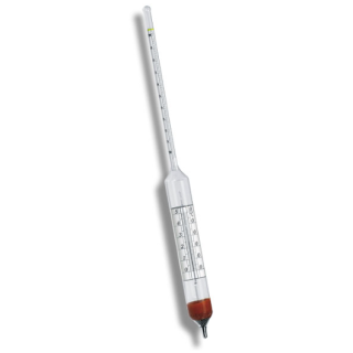 Densimetro Oleos Minerais 0,750/0,800:0,0005 300mm com Termometro 0+50:1C HG (petroleo e Seus Derivados / Oleo Mineral)