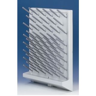 Escorredor de Parede com Canaleta PS Capacidade de 72 Peças Dimensões de 45X65cm - Brand