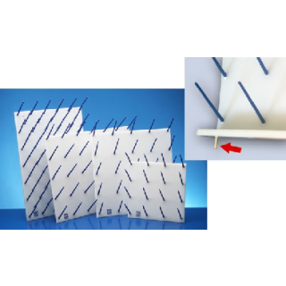 Escorredor de Parede com Canaleta PP Capacidade 35 Pecas Dimensoes 50x68cm