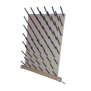 Escorredor de Parede Com Canaleta PP Capacidade 72 Pecas Dimensões 45x63m