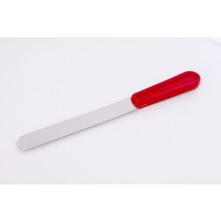 Espátula Cabo De Plástico E Lâmina Flexível Inox Dimensões 22x180mm