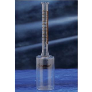 FRASCO BABICKOCK SEM ROLHA (BUTIROMETRO PARA CARNE) 20% DIV. 0,02ML CAPACIDADE 20ML