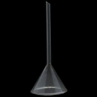 Funil Analítico Haste Longa Ø 150mm - Capacidade 500mL