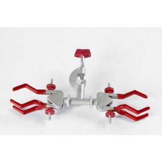 Garra Para Condensador 3 Dentes Duplo Com Mufa Giratória Abertura 60Mm (Pinça)