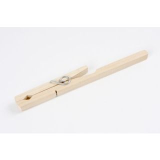 Garra Para Tubo De Ensaio De Madeira Comprimento 18cm (Pinça)